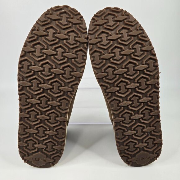 L.L. Bean Mountainside Toggle Brown Leather Boots Women's Size 9 - Picture 9 of 10